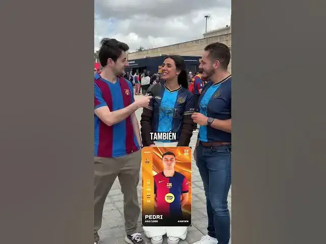 Video thumbnail for ¿QUIÉN SE MERECE EL BALÓN DE ORO? RESPONDE LA AFICIÓN DEL BARÇA