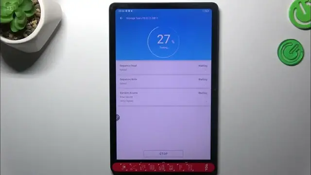 Video thumbnail for Antutu Storage Test On TCL Tab GEN 2