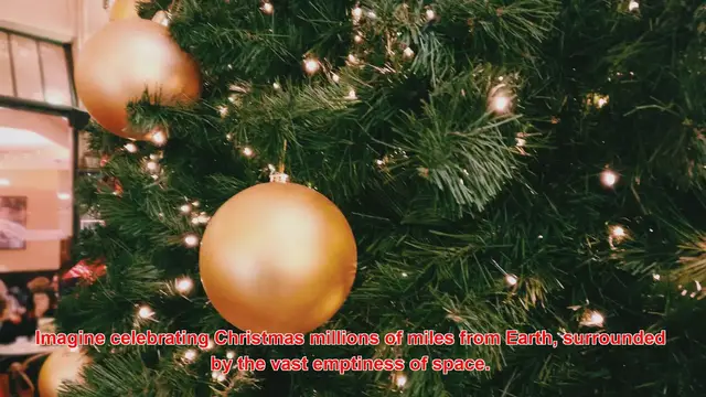 Video thumbnail for How Do People Celebrate Christmas In Space?