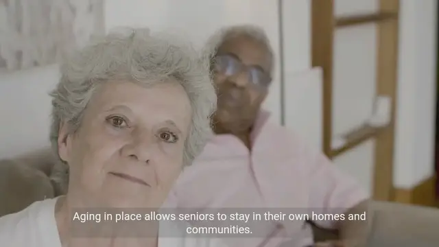 Video thumbnail for Aging in Place and Senior Living Options