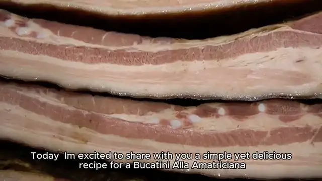 Video thumbnail for Bucatini recipe