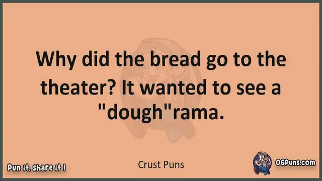Video thumbnail for Crust - Jokes, Puns, Wordplays, and Laughter
