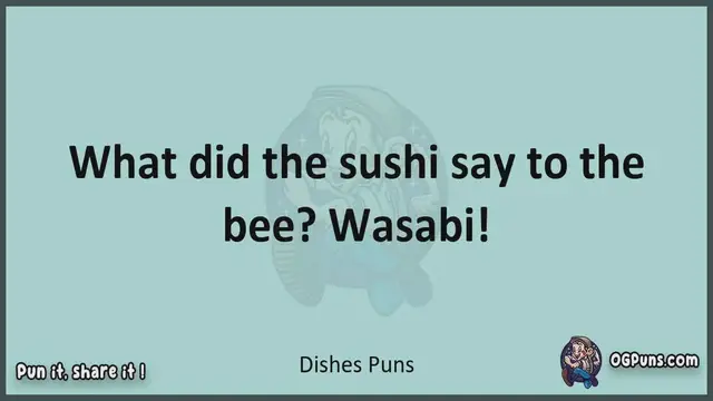 Video thumbnail for Dishes - Jokes, Puns, Wordplays, and Laughter