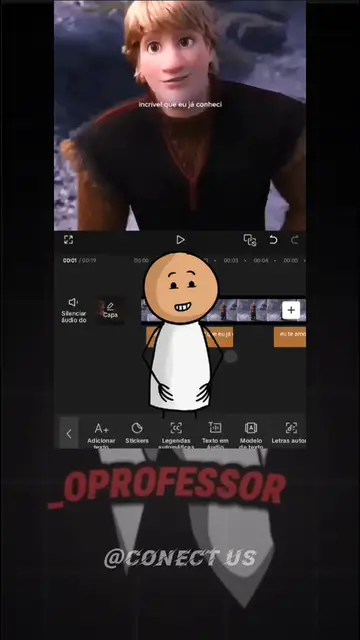 Editando vídeos de Cartoon