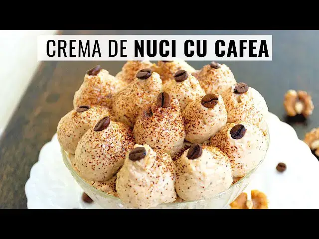 Video thumbnail for 👍 FĂRĂ OUĂ și UNT! Cremă rapidă de NUCI cu CAFEA (ness) ☕
