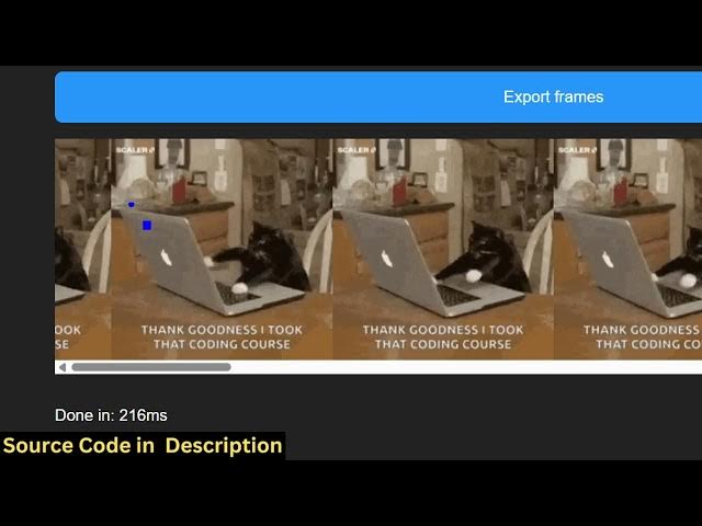 Video thumbnail for Build a Canva Clone FFMPEG GIF Animated Video & Image Editor in Browser Using gifsicle in JS