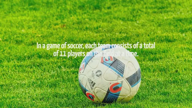 'Video thumbnail for Soccer How Many Players'