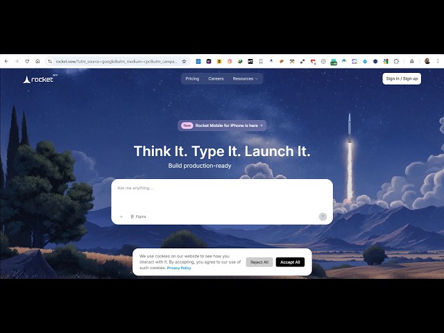 Video thumbnail for This Rocket.new Coding AI App Builder is INSANE Builds Full Stack Apps From Prompt Destroys ChatGPT