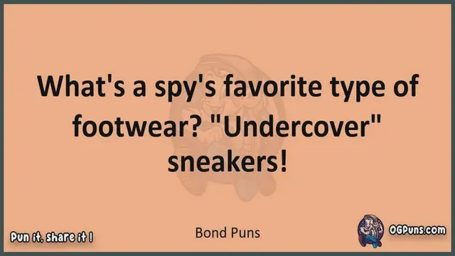 Video thumbnail for Bond - Jokes, Puns, Wordplays, and Laughter