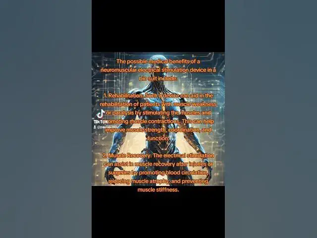 Video thumbnail for Biosuit represents  innovation, uniting the realms of science, technology, and martial arts.