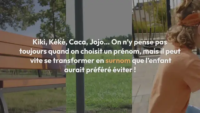 Video thumbnail for Ces prénoms responsables de surnoms dont l’enfant se serait bien passé
