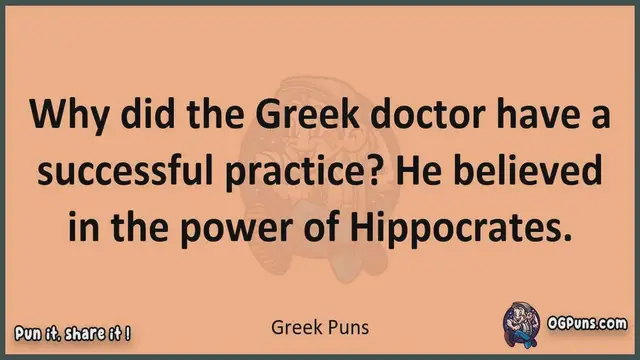 Video thumbnail for Greek - Jokes, Puns, Wordplays, and Laughter