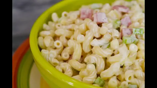 Video thumbnail for Macaroni Salad Recipe | How To Make Ensalada de Coditos | SyS