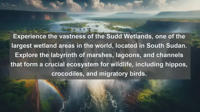 Video thumbnail for Exploring South Sudan's Natural Marvels: Top 10 Must-Visit Landscapes