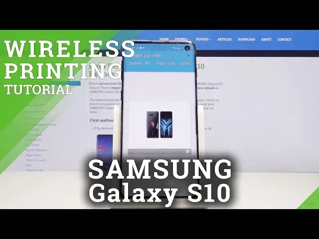 'Video thumbnail for How to Connect Printer with SAMSUNG Galaxy S10 – Wireless Printing'