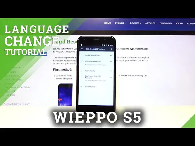 Video thumbnail for How to Change System Language on WIEPPO S5 –  Language Configurations