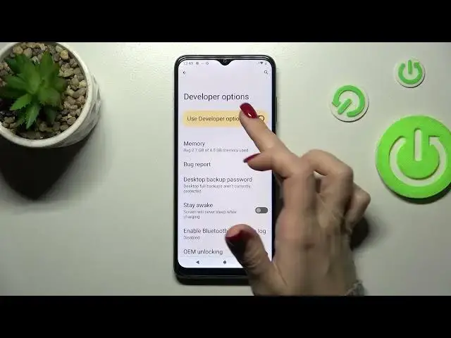 'Video thumbnail for How to Hide Developer Options on MOTOROLA Moto E22 - Disable Developer Mode'