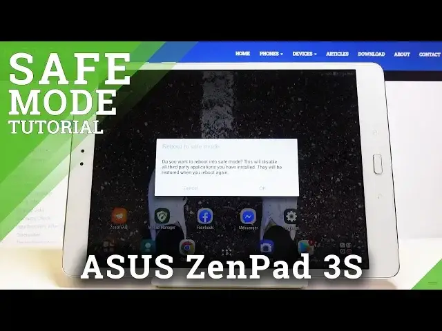 Video thumbnail for How to Enter Safe Mode in ASUS ZenPad 3s – Disable Third-party Apps