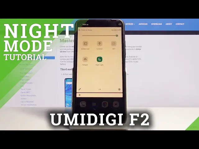 'Video thumbnail for How to Activate Night Mode in UMIDIGI F2 – Night Mode Settings'