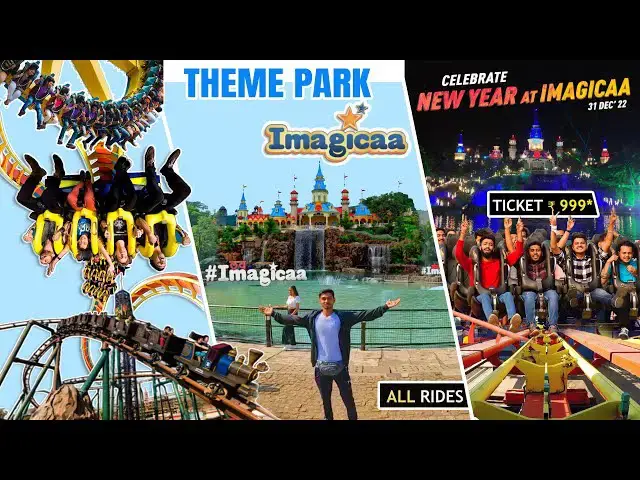 Video thumbnail for Imagicaa Theme Park - All Rides & Ticket Price/Offer/Food - A to Z Information of Amusement Park