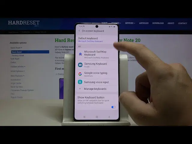 'Video thumbnail for How to Enter Text Correction Options in SAMSUNG Galaxy Note 20 – Turn On Autocorrection Option'