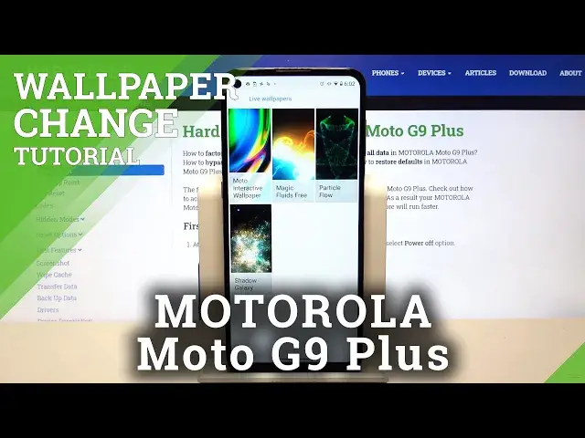 Video thumbnail for How to Download Live Wallpaper on Motorola Moto G9 Plus - Particle Flow