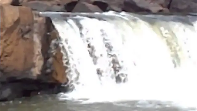 Video thumbnail for Water fall in Ajra taluka./
