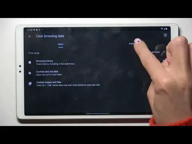 'Video thumbnail for How to Clear Browsing Data on Samsung Galaxy Tab A7 Lite - Remove Chrome Data'