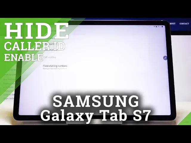 'Video thumbnail for How to Hide Caller ID on SAMSUNG Galaxy Tab S7 – Make Number Private'