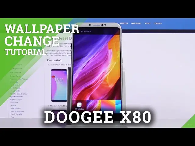 Video thumbnail for How to Change Wallpaper on DOOGEE X80 – Set a New Wallpaper