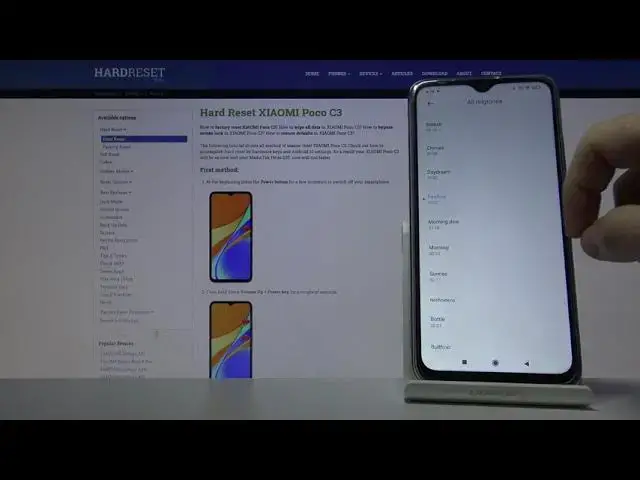 Video thumbnail for Alarm Tones on XIAOMI Poco C3 – Available Sounds of Alarms