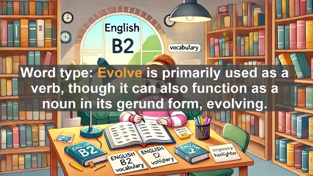 Video thumbnail for 1500 Must Know CEFR B2 Vocabulary - Evolve: The Word That Defines Change and Progress