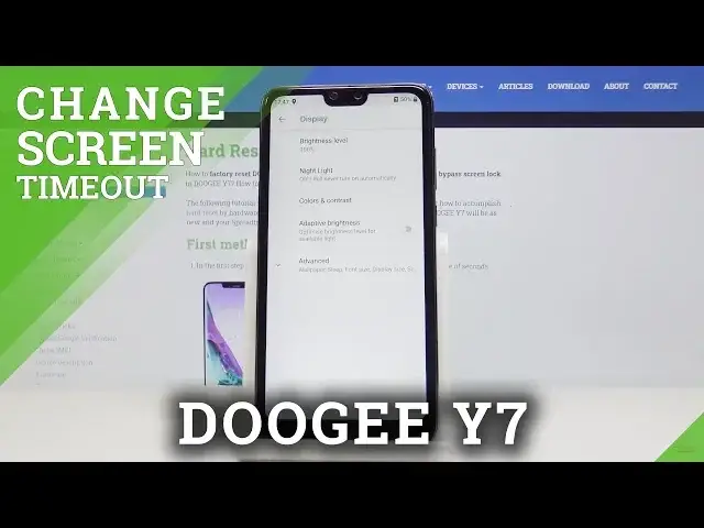 'Video thumbnail for How to Adjust Screen Timeout in DOOGEE Y7 – Change Screen Timeout Settings'