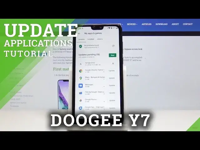 Video thumbnail for How to Download Newest App Version in DOOGEE Y7 - Update Apps
