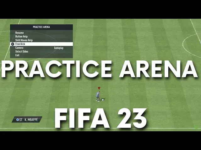 Video thumbnail for How to Open Practice Arena in FIFA 23 - Find Practice Arena on FIFA 2023