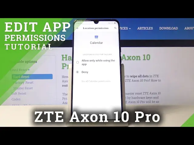 Video thumbnail for How to Enter App Permission in ZTE Axon 10 Pro – Control Apps