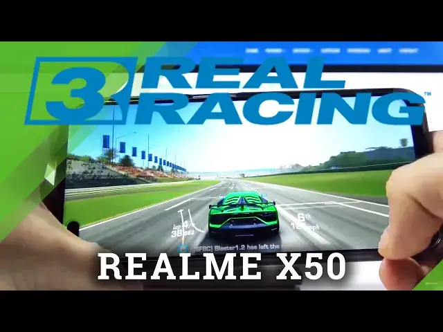 Video thumbnail for Real Racing 3 on REALME X50 – Check FPS