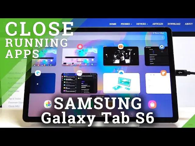 'Video thumbnail for How to Close Running Apps in SAMSUNG Galaxy Tab S6 – Turn Off Running Apps'