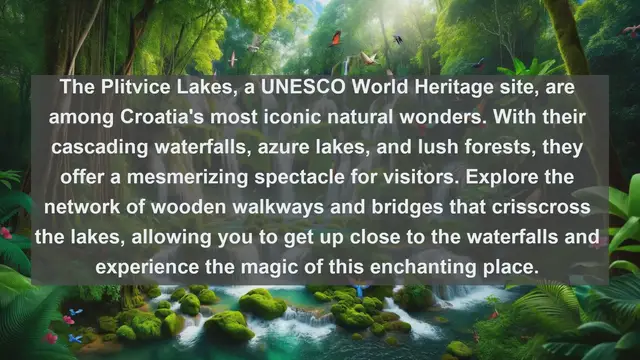 Video thumbnail for Explore Croatia's Hidden Gems: Top 10 Famous Lakes in Croatia