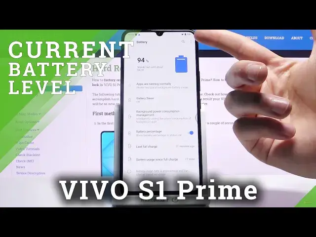 'Video thumbnail for How to Enable Battery Percentage on VIVO S1 PRIME – Show Battery Level'