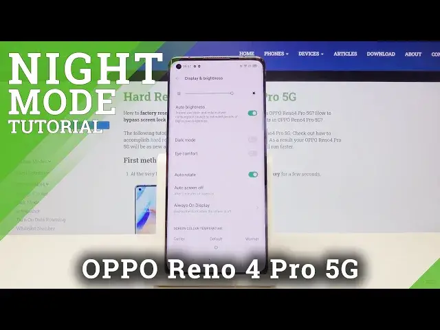 'Video thumbnail for How to Turn On Eye Comfort Mode in OPPO Reno4 Pro 5G – Enable Night Mode'