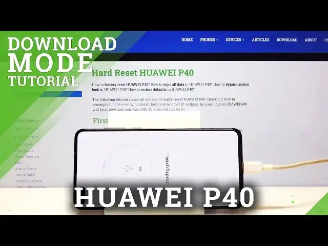 'Video thumbnail for HUAWEI P40 Download Mode | How to Enter & Quit Download Mode'
