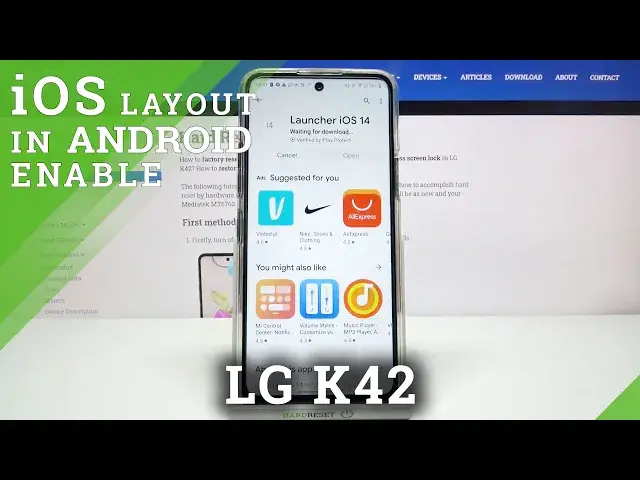 'Video thumbnail for How to Apply iOS Menu in LG K42 - Download and Install iOS Launcher'