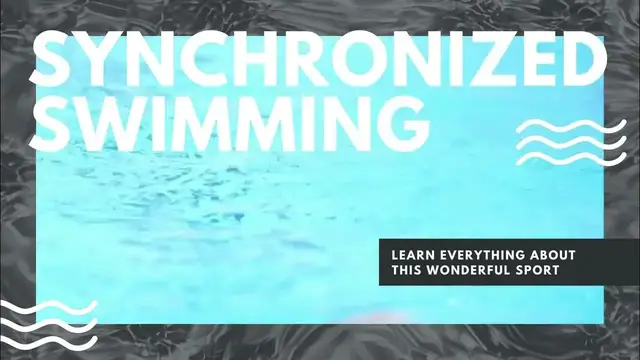 'Video thumbnail for Learn everything about swimming sports like synchronized swimming.'