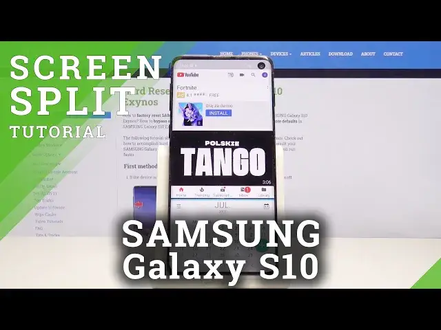 'Video thumbnail for How to Split Screen of Samsung Galaxy S10 - Create Double Screen'