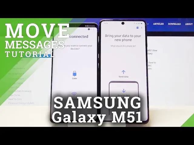 'Video thumbnail for Transfer Messages to Samsung Galaxy M51 from Android Phone - Smart Switch App'