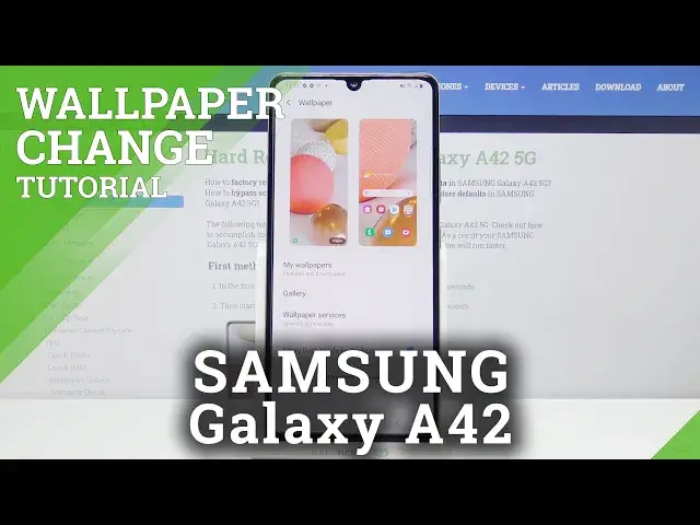 'Video thumbnail for How to Set Up Wallpaper in Samsung Galaxy A42 – Update Desktop Look'