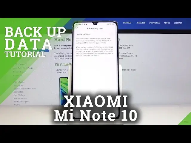 Video thumbnail for How to Use Google Backup on XIAOMI Mi Note 10 – Copy & Save Files