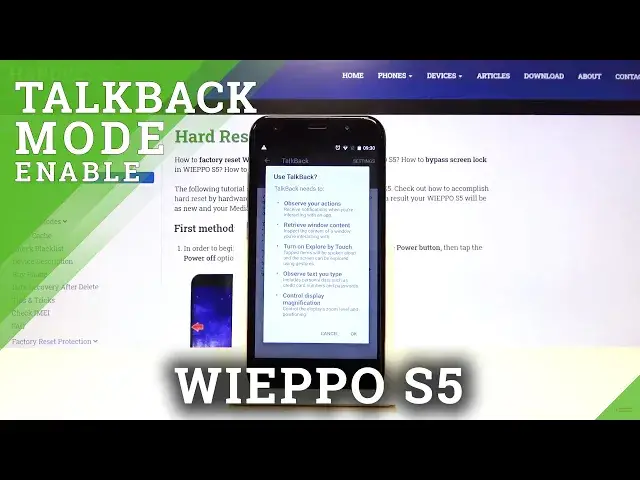'Video thumbnail for How to Enable Talk Back Feature in WIEPPO S5 – Talkback Option On / Off'