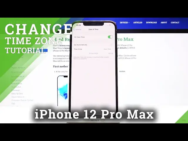 'Video thumbnail for How to Change Date and Time in iPhone 12 Pro Max – Set Date and Time Manually'